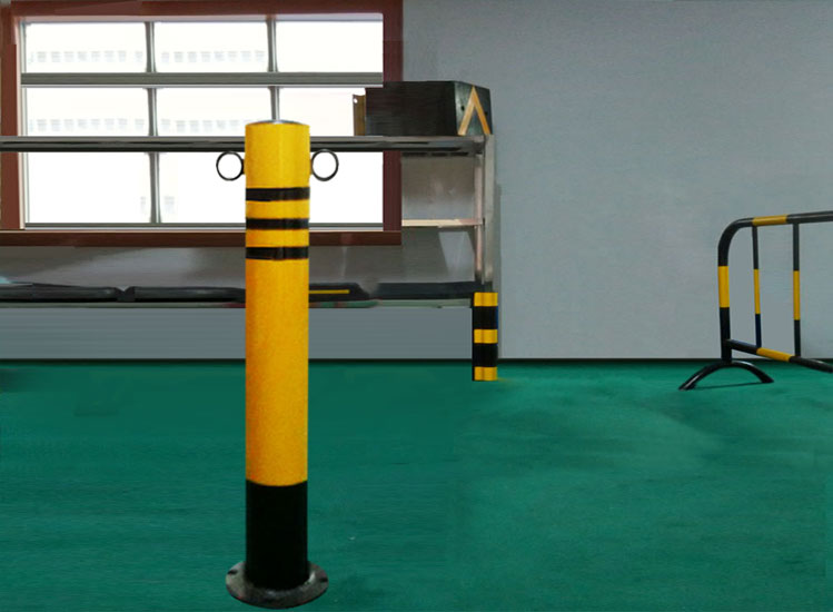 兩邊帶掛鉤的防撞柱可以串聯(lián)起來(lái)