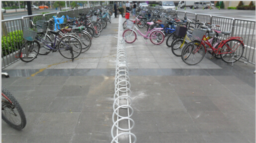 東莞圓籠螺旋式自行車停放架生產(chǎn)廠家