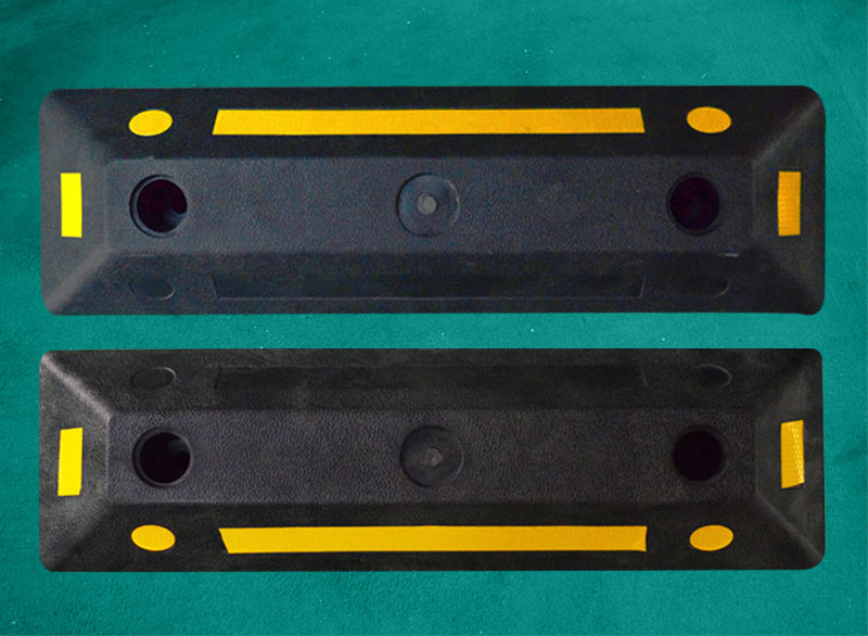 質(zhì)量最好的新款優(yōu)質(zhì)反光橡膠車輪定位器擋車器絕對(duì)耐用