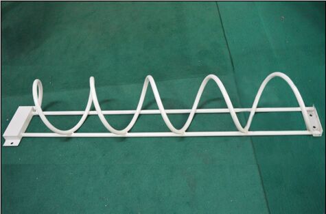 碳素鋼螺旋式自行車停車架新恒安交通設(shè)備可定做批發(fā)